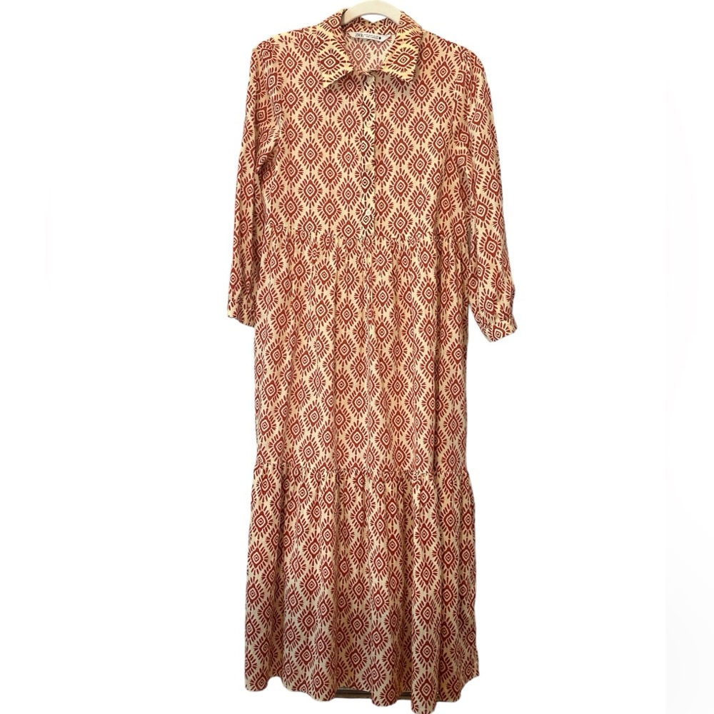 Zara Long boho Dress